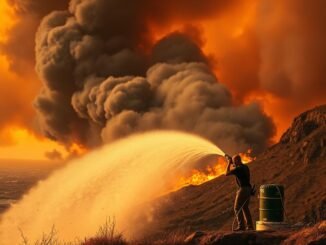 can salt water put out fires