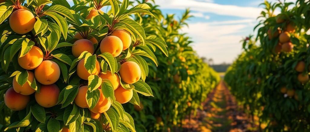 can you grow peaches in florida