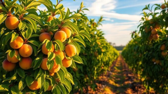 can you grow peaches in florida