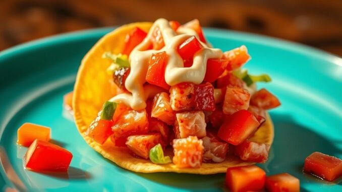 red fish taco
