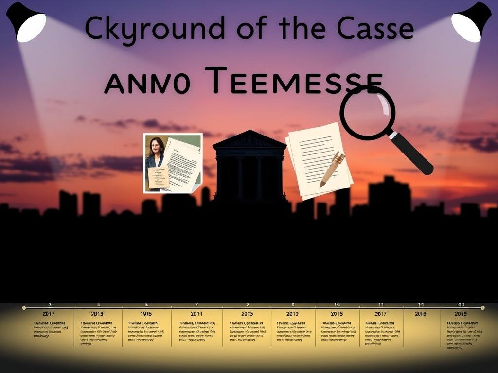 A visually striking illustration depicting the "Background of the Case and Timeline" related to the Gulfport Investigation on Miranda Corsette. In the foreground, a neatly arranged timeline stretches across the bottom, featuring marked dates and icons representing key events. In the middle, a subtle collage highlights significant elements: images of a courthouse, legal documents, and a magnifying glass, symbolizing investigation and justice. In the background, a faded silhouette of Gulfport’s skyline under a twilight sky, enhancing the atmosphere of intrigue and gravity. The lighting is soft, with a slight spotlight effect illuminating the timeline and key elements, creating a professional, serious mood. The image is clean and devoid of any text, ensuring a focused visual representation of the case's background. A visually striking illustration depicting the "Background of the Case and Timeline" related to the Gulfport Investigation on Miranda Corsette. In the foreground, a neatly arranged timeline stretches across the bottom, featuring marked dates and icons representing key events. In the middle, a subtle collage highlights significant elements: images of a courthouse, legal documents, and a magnifying glass, symbolizing investigation and justice. In the background, a faded silhouette of Gulfport’s skyline under a twilight sky, enhancing the atmosphere of intrigue and gravity. The lighting is soft, with a slight spotlight effect illuminating the timeline and key elements, creating a professional, serious mood. The image is clean and devoid of any text, ensuring a focused visual representation of the case's background.