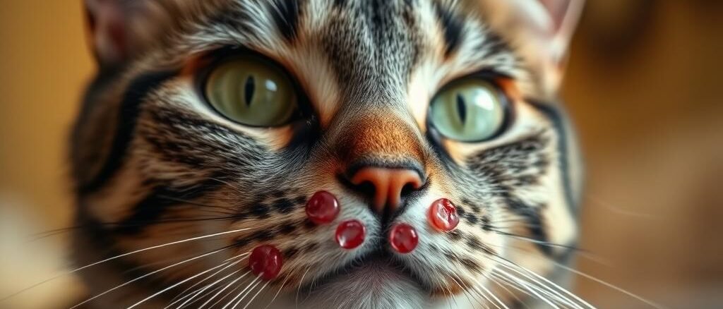 rodent ulcer cat